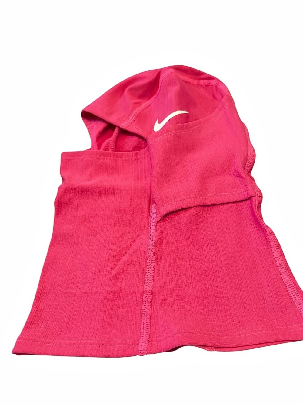 Nike Pro Hyperwarm Hood Pink Athletic Face Covering NWT